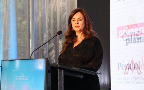 Rebeca Illescas, viceministra de Minas.