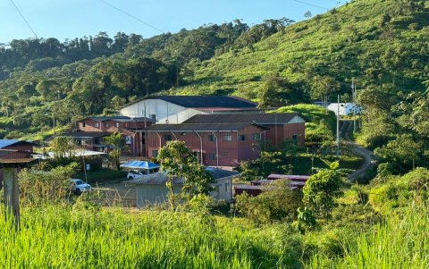Campamento del proyecto minero Cangrejos, ubicado en la provincia de El Oro.