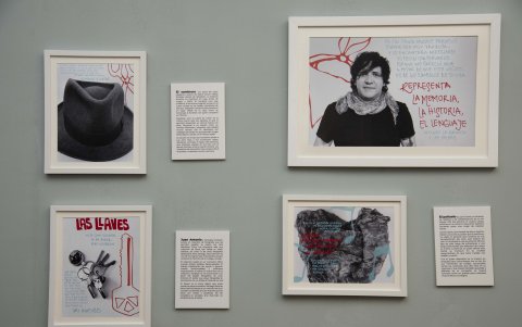 Las imágenes fueron intervenidas por la artista Carolina Iturralde.