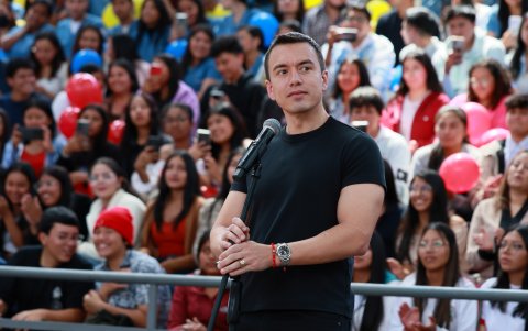 Daniel Noboa inscribió su candidatura para las elecciones de 2025.