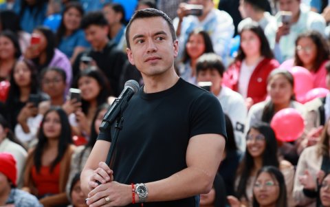 El presidente Daniel Noboa es el proponente del proyecto de ley.