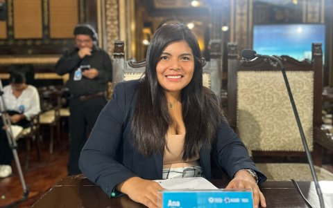 Ana Chóez, concejala de Guayaquil perteneciente al Partido Social Cristiano (PSC).