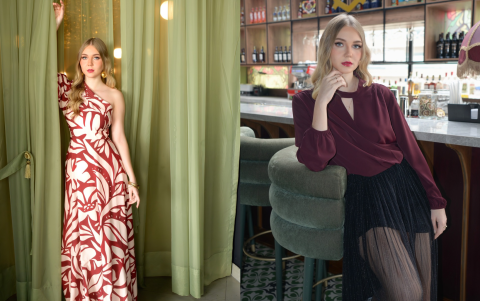 Para un brunch opta por lucirlo con estampados y para la noche, combínalo con una prenda de brillos o trasparencias ¡y a bailar!