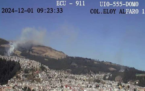 El incendio forestal en Atucucho se registró desde la medianoche del sábado 30 de noviembre.