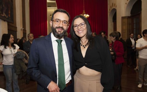 Andrés Barreño y Paulina Recalde