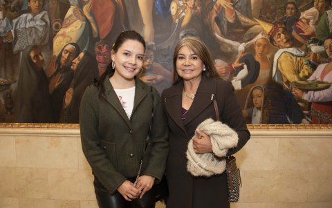 María Gracia Ortega y Katty Moncayo.