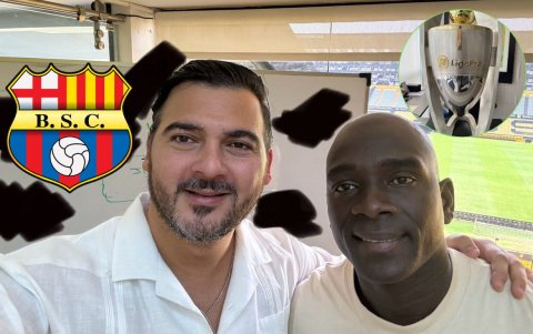 Antonio Álvarez y Segundo Castillo luego de una jornada de planificación.