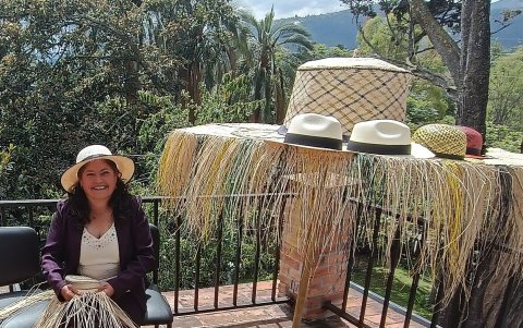 El sombrero más grande de paja toquilla se exhibirá durante el festival.