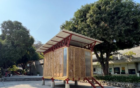 El primer modelo del refugio está en fase de prueba