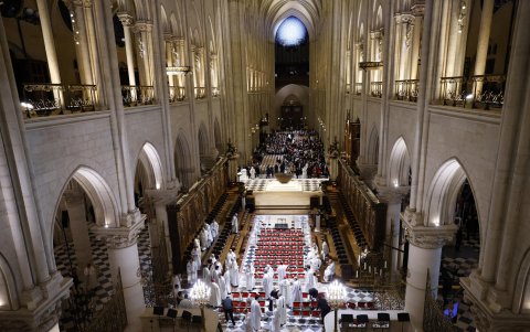 Previo a la ceremonia.