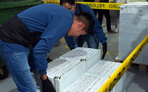 54’945.260 papeletas se imprimen para la primera vuelta electoral.