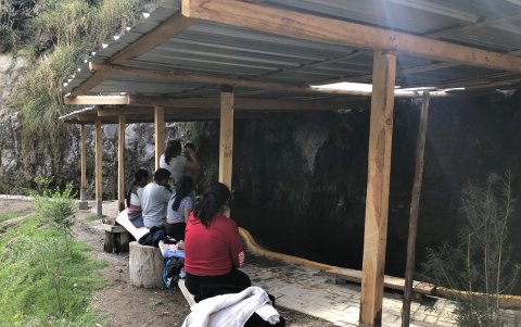 Atractivo. El recorrido también cuenta con sitios de descanso como piscinas, parrillas y miradores para que los turistas tengan más actividades a realizar.