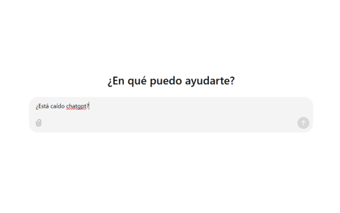 Ahora fue el turno de ChatGPT. Usuarios reportan su caída.