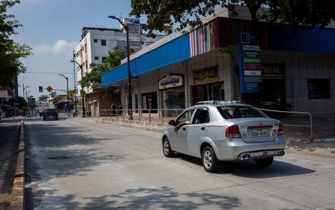 Los vehículos ya circulan con normalidad en la zona