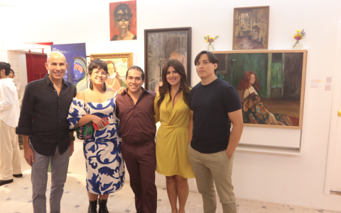 Rafael Wong, Carla Bresciani, Juan Xavier Mata, Claudia Toledo y Mauricio Mayorga.