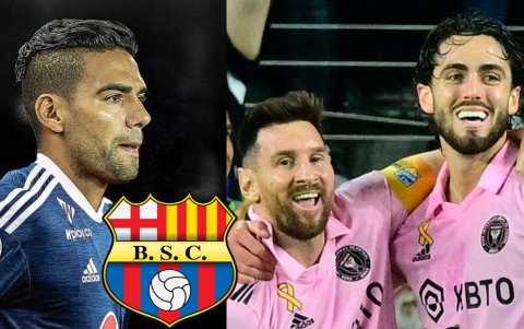 Radamel Falcao o Lionel Messi para la Noche Amarilla 2025.