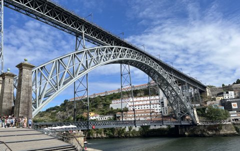 Puente Don Luis I, un destino para que los turistas puedan conocer en Oporto