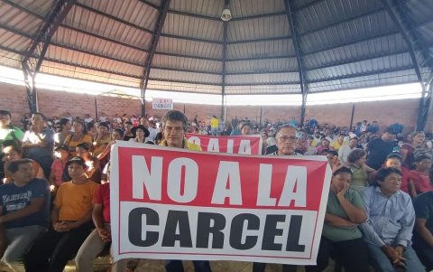 La Asamblea Amazónica mantiene su negativa a la megacárcel.