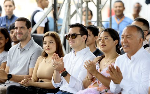 En sus redes sociales, el presidente Daniel Noboa aún no hace referencia a su reelección en los comicios de febrero de 2025.