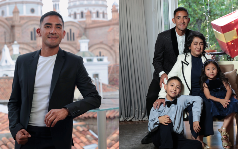 Poder ser campeón olímpico con sus padres aún vivos y sus hijos pequeños para vivir la experiencia es su mejor regalo.