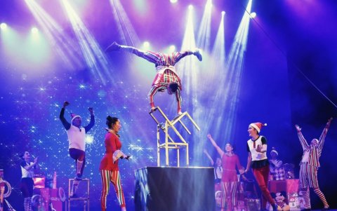 El espectáculo tendrá actos circense, danza y música en vivo.