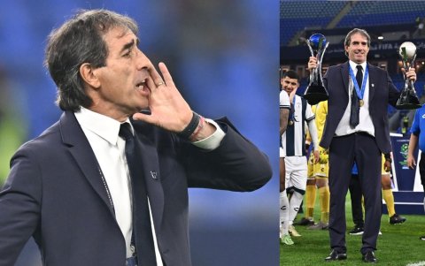 Guillermo Almada DT del Pachuca que enfrenta al Real Madrid.