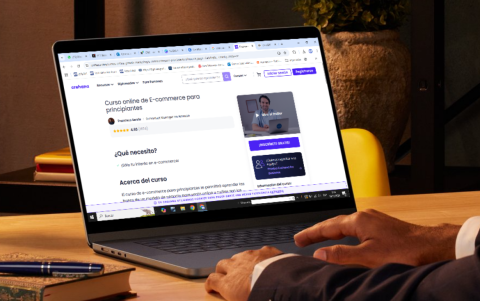 Curso online de E-commerce para principiantes de Crehana.