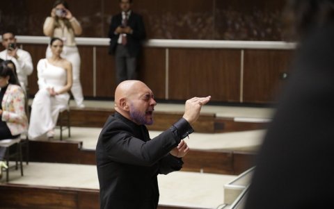 La agrupación y su director fueron galardonados por la Asamblea Nacional en agosto, donde realizaron una intervención.