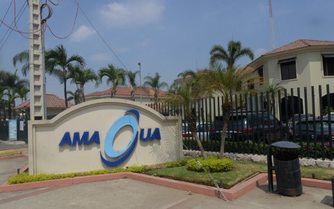 Sede. Amagua, con oficinas ubicadas junto al Municipio de Samborondón (La Puntilla), cubre la demanda de agua de dicha parroquia y de La Aurora, del cantón Daule.