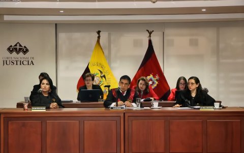 José Suing preside la Corte Nacional de Justicia.