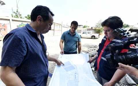 El trazado de las canchas arrancó en diciembre de 2024.