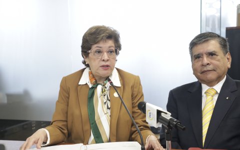 La ministra de Trabajo, Ivonne Núñez.