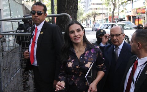 Una vez ganada la acción de protección, el presidente Daniel Noboa volvió a enviar a Turquía a la vicepresidenta Verónica Abad.