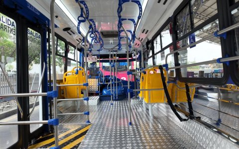 Las unidades que recién llegaron son nuevas y tienen aire acondicionado, una de las exigencias del usuario respecto al servicio.