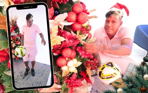 A Richard Mina le ha ido excelente en las últimas tres Navidades: Papá Noel le ha dado trofeos de campeón.