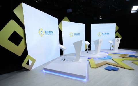 El debate presidencial será en dos bloques de 8 candidatos cada uno.