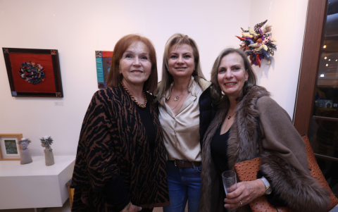Magaly Zunino, Liló Linke y Violeta Ferri.