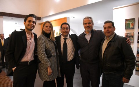 Pedro Jorge Vera, Claudia Schiess, Alfredo ‘Che’ Vera, Marcelo Otatti y Jorge Reyes.