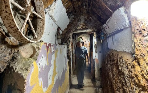 Los túneles mineros en Portovelo, tienen un valor histórico para el cantón considerado el primer centro minero del Ecuador.