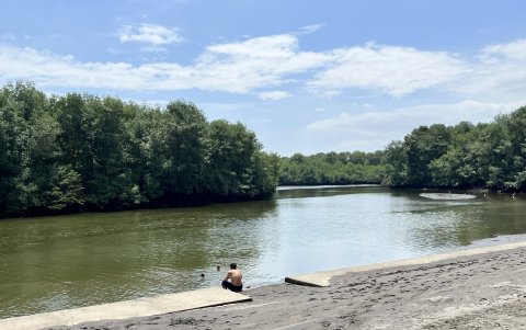 Manglar. La ciudad está rodeada de esteros. Sus ramales y sus aguas deben ser intervenidos para ofrecer una experiencia de naturaleza a los turistas.