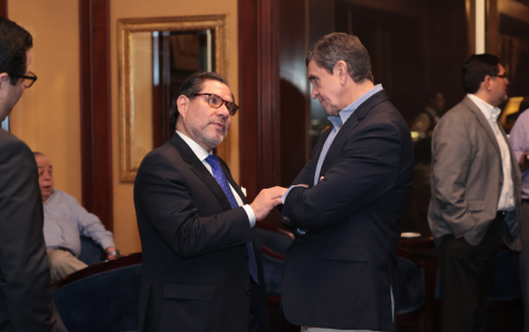 Eduardo Carmigniani y Paul Palacios.