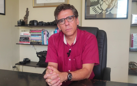 Billy Navarrete, del Comité Permanente de derechos Humanos, en una foto de archivo.