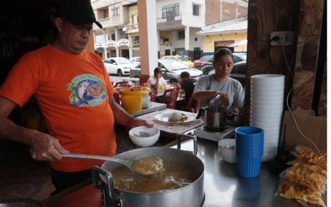 El manaba de la Portete tiene su sazón originaria de Portoviejo.