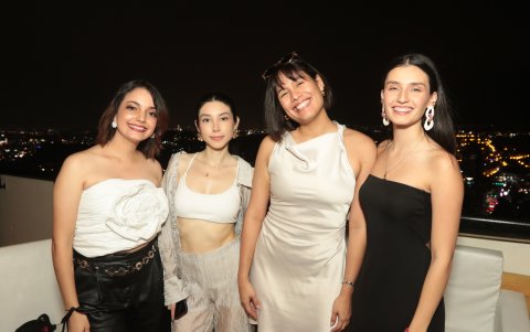 María Emilia Galarza, Sara Pérez, Paola Rodríguez y Abigaíl Salgado.