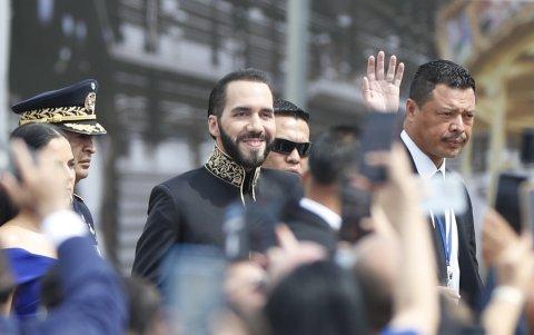 El presidente de El Salvador, Nayib Bukele.