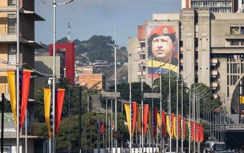 El expresidente de Venezuela Hugo Chávez este lunes 6 de enero del 2025, en Caracas