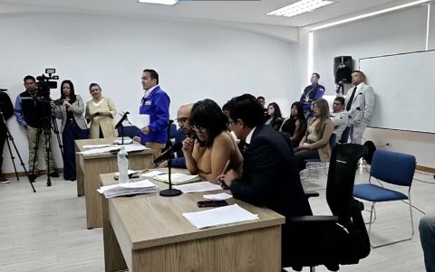 Santiago Becdach (i) es otro de los impugnantes de Porras (d).