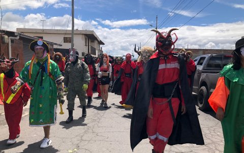 Otro de los lugares visitados fue la comunidad de Pataín en Salcedo, donde se desarrollo las festividades de los Santos Inocentes.