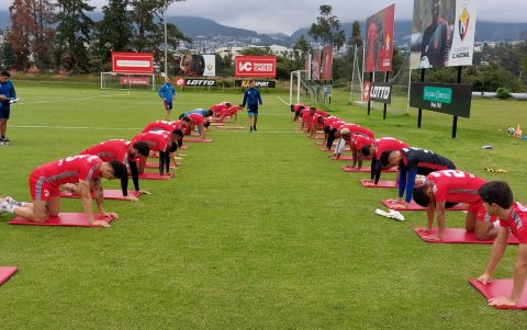 Los puros criollos trabajan bajo la guía del técnico Turco Asad.