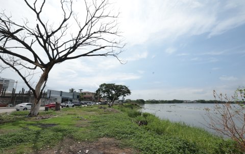 Promesa. Se prometió que el malecón sería construido en esta ubicación, pero no se ha llevado a cabo aún ningún tipo de trabajo.